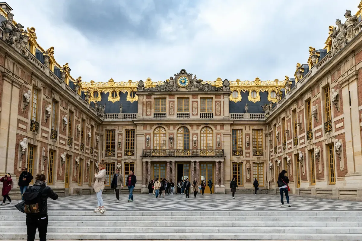 What is the Marble Courtyard at Versailles?